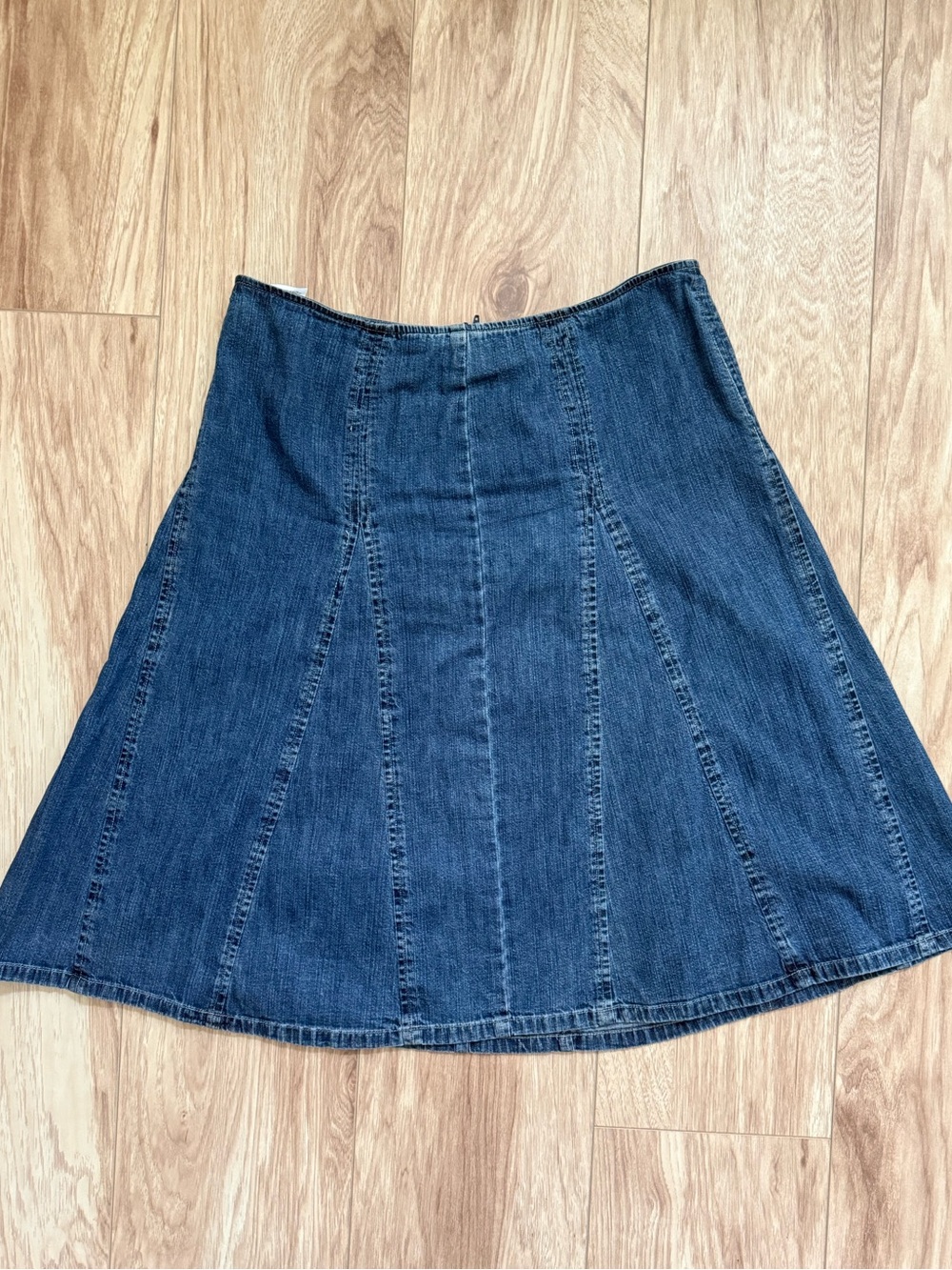 Vintage Denim Skirt A Line Western 10/Medium